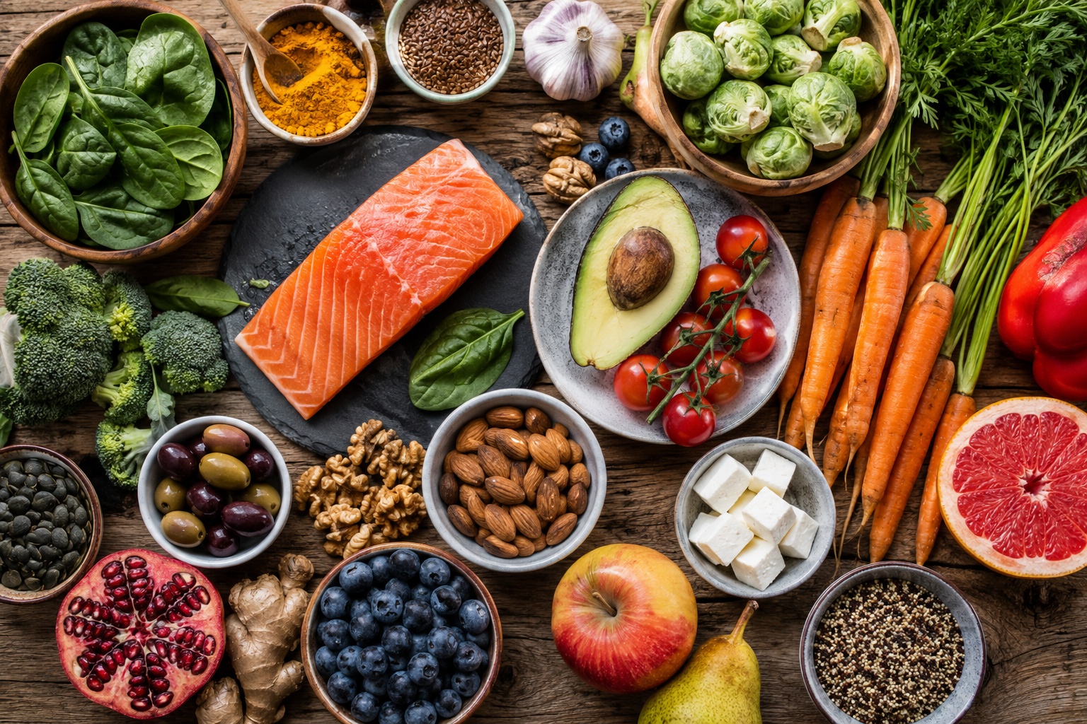 Alimentación saludable antes del embarazo