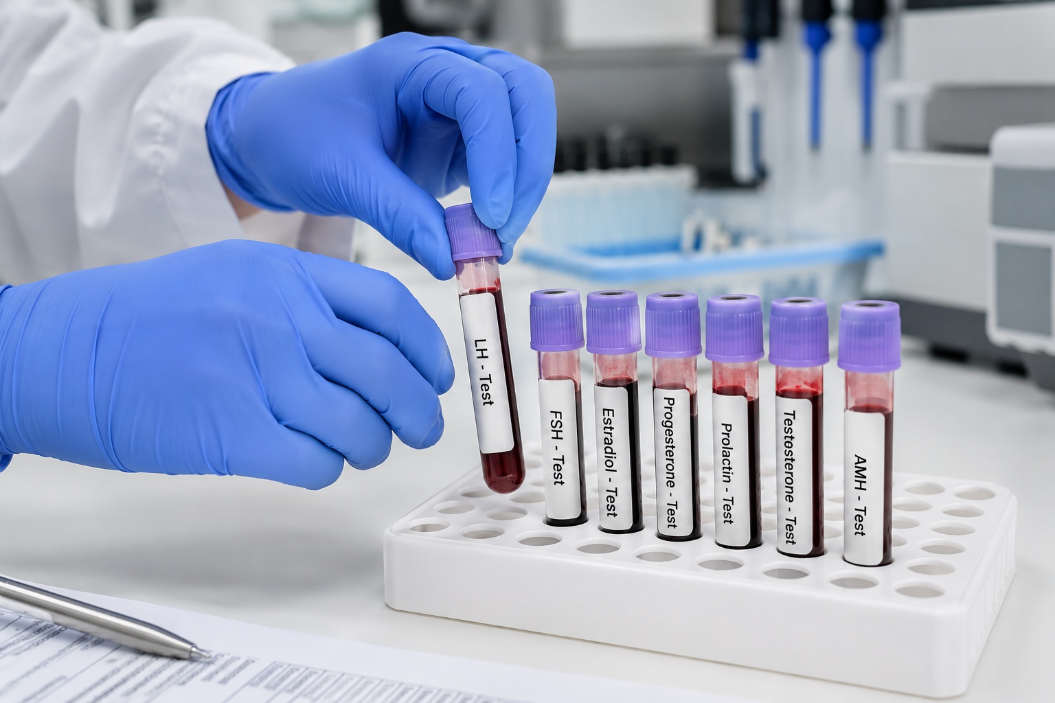 Analítica hormonal d'estudi de la fertilitat