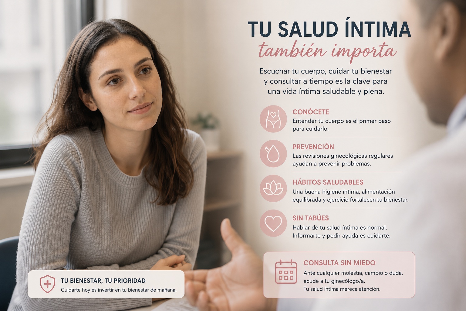 Recomendaciones para cuidar la salud íntima
