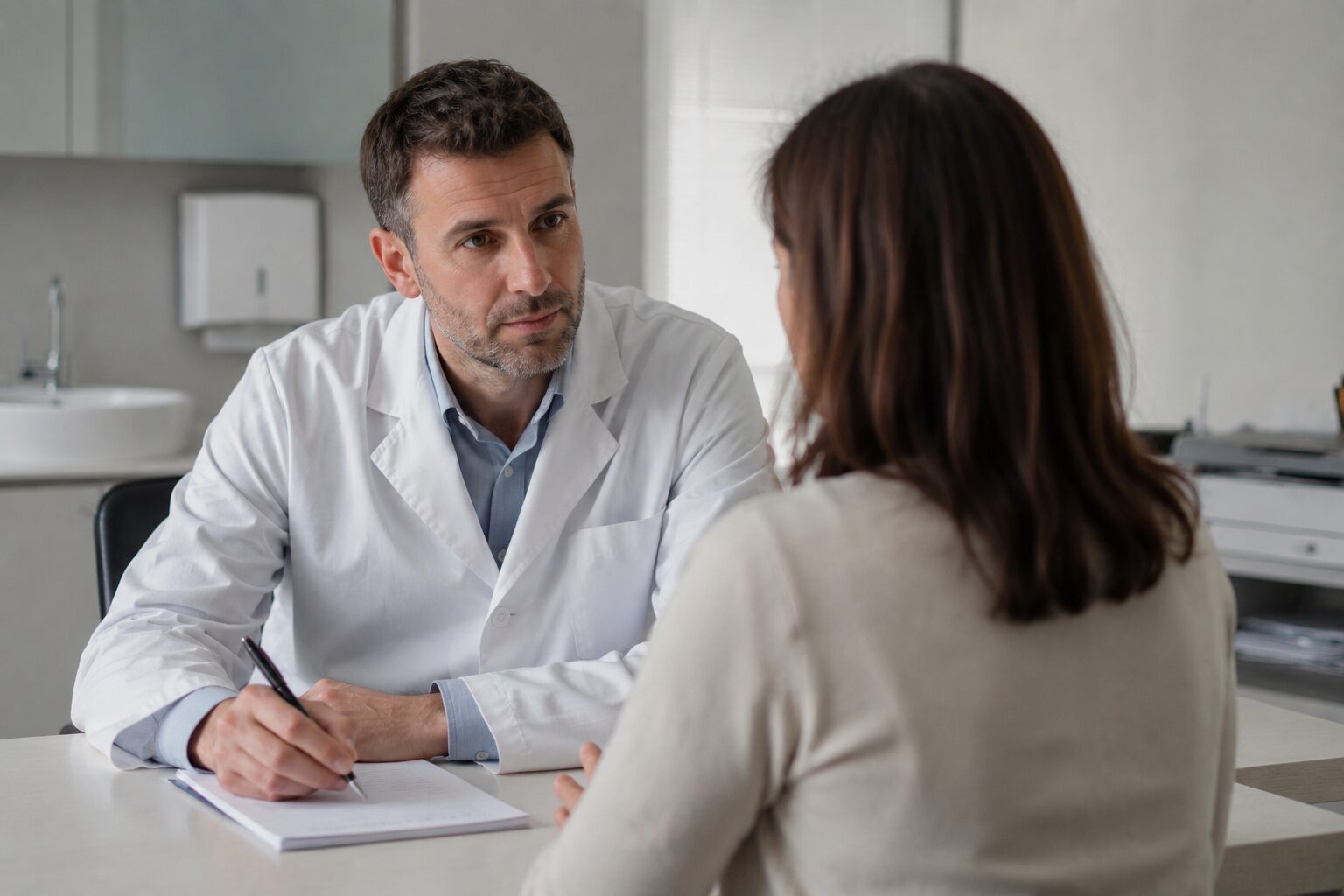 Consulta mèdica sobre el síndrome ovàric metabòlic poliendocrí